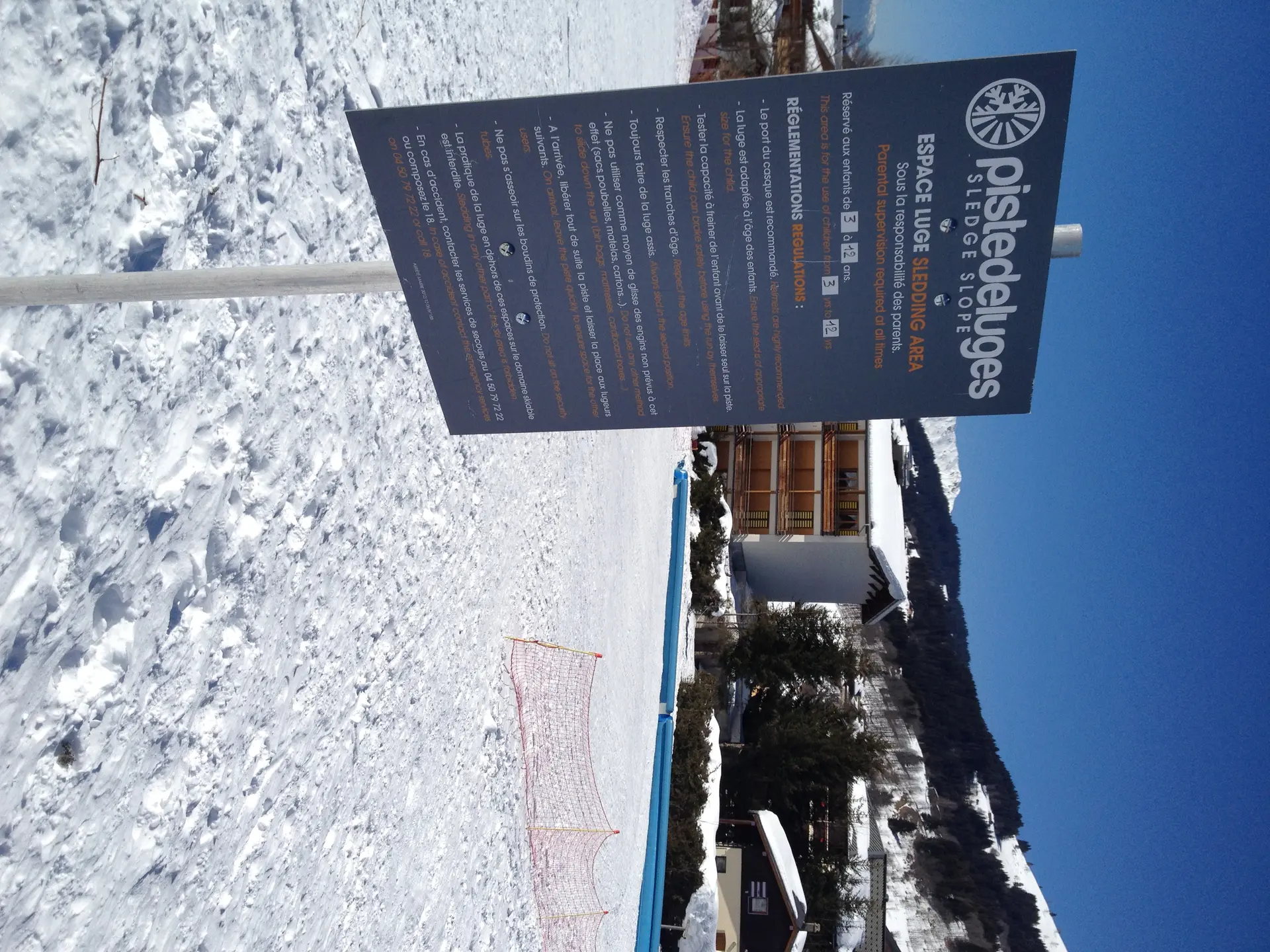 piste de luge
