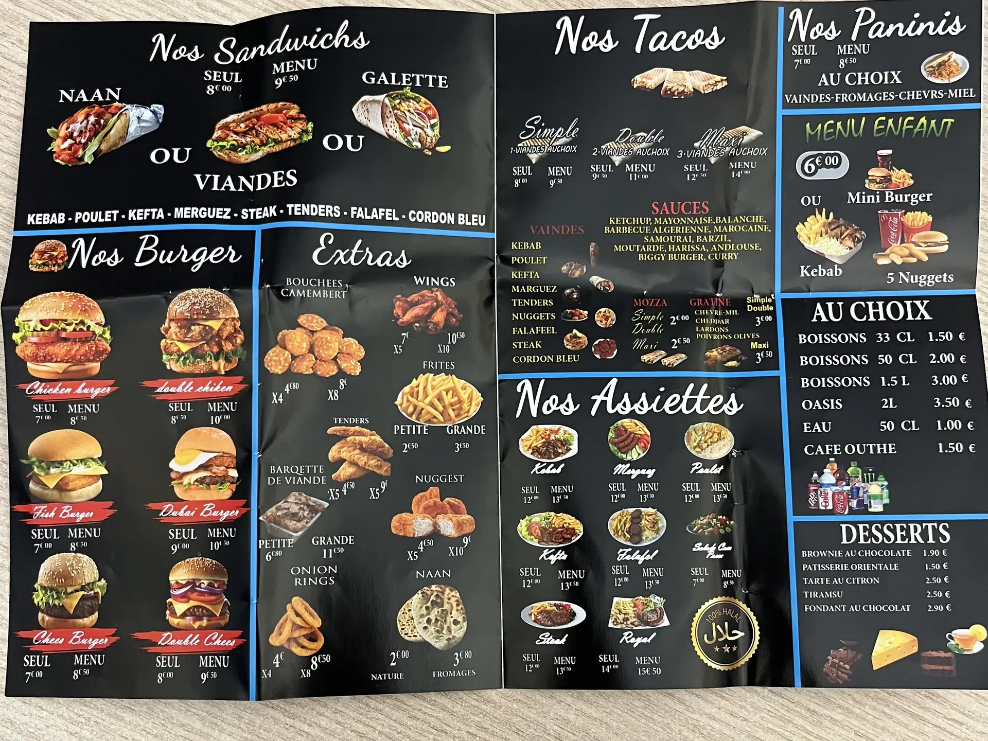 carte dubaï eat