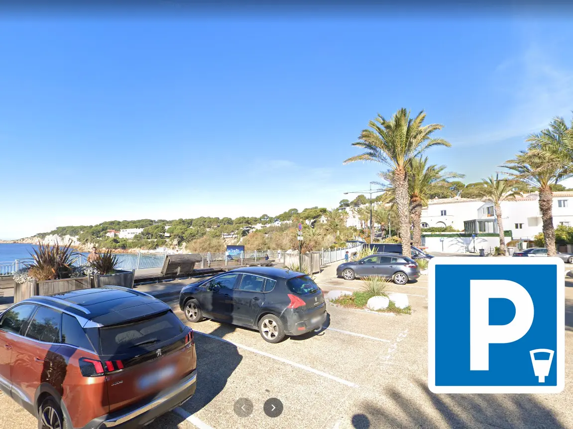 Parking plage de Portissol