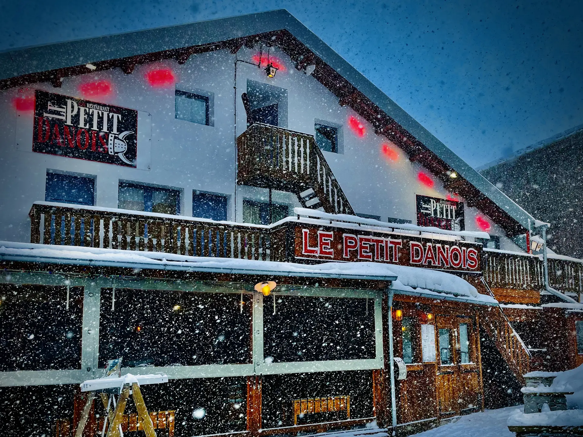 Façade extérieure - Le Petit Danois Val d'Isère