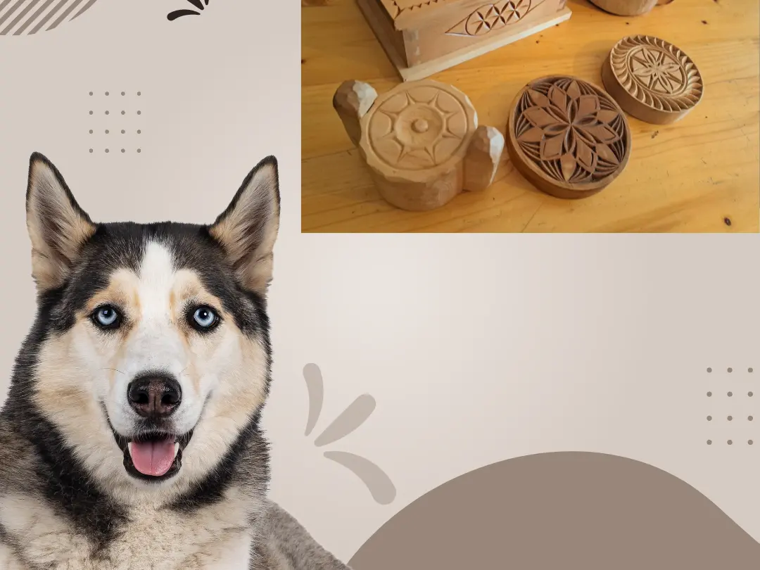 Scintiller au fil des saisons - sculpture sur bois au couteau et activités avec des chiens