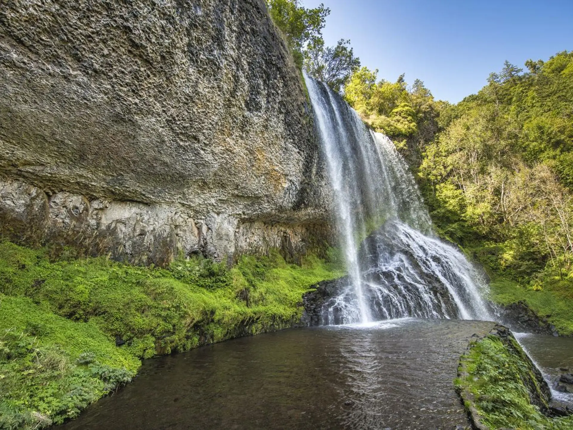 Randonnée à la cascade de la Beaume