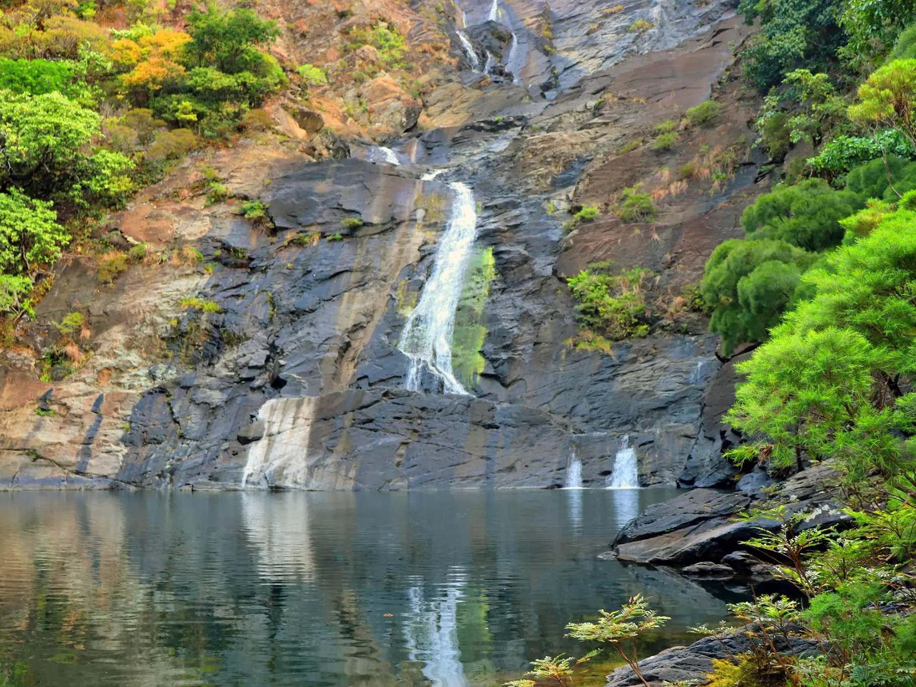 Houailou, cascade, sud minier, paysage