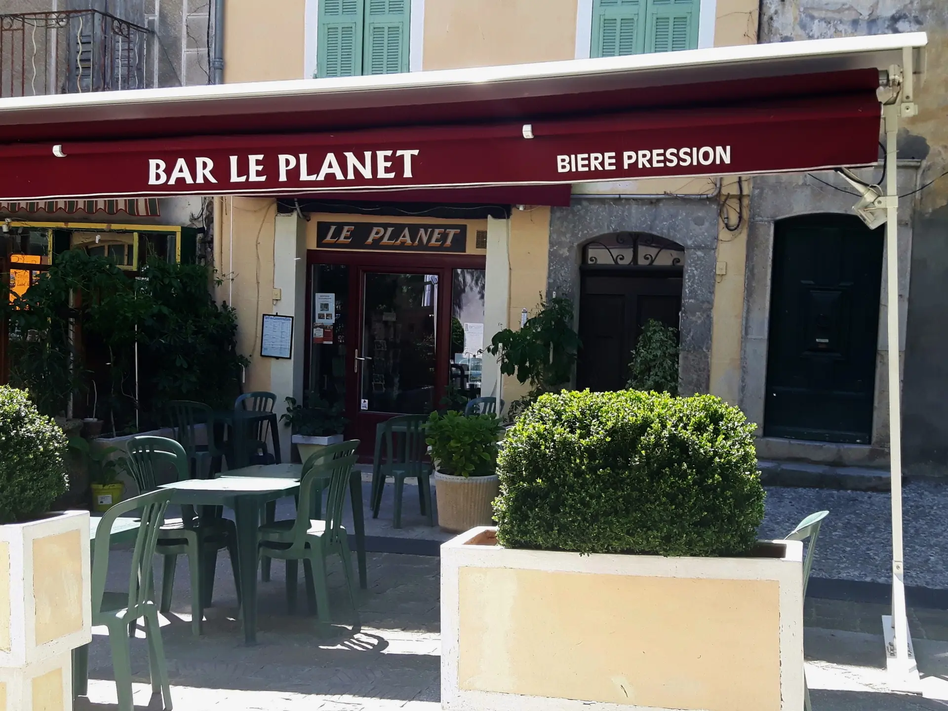 Terrasse du bar