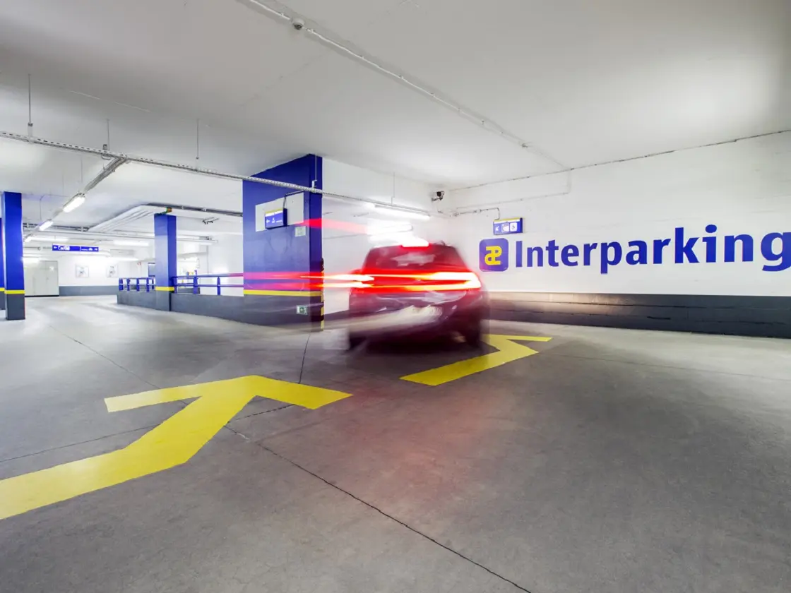 Intérieur du parking