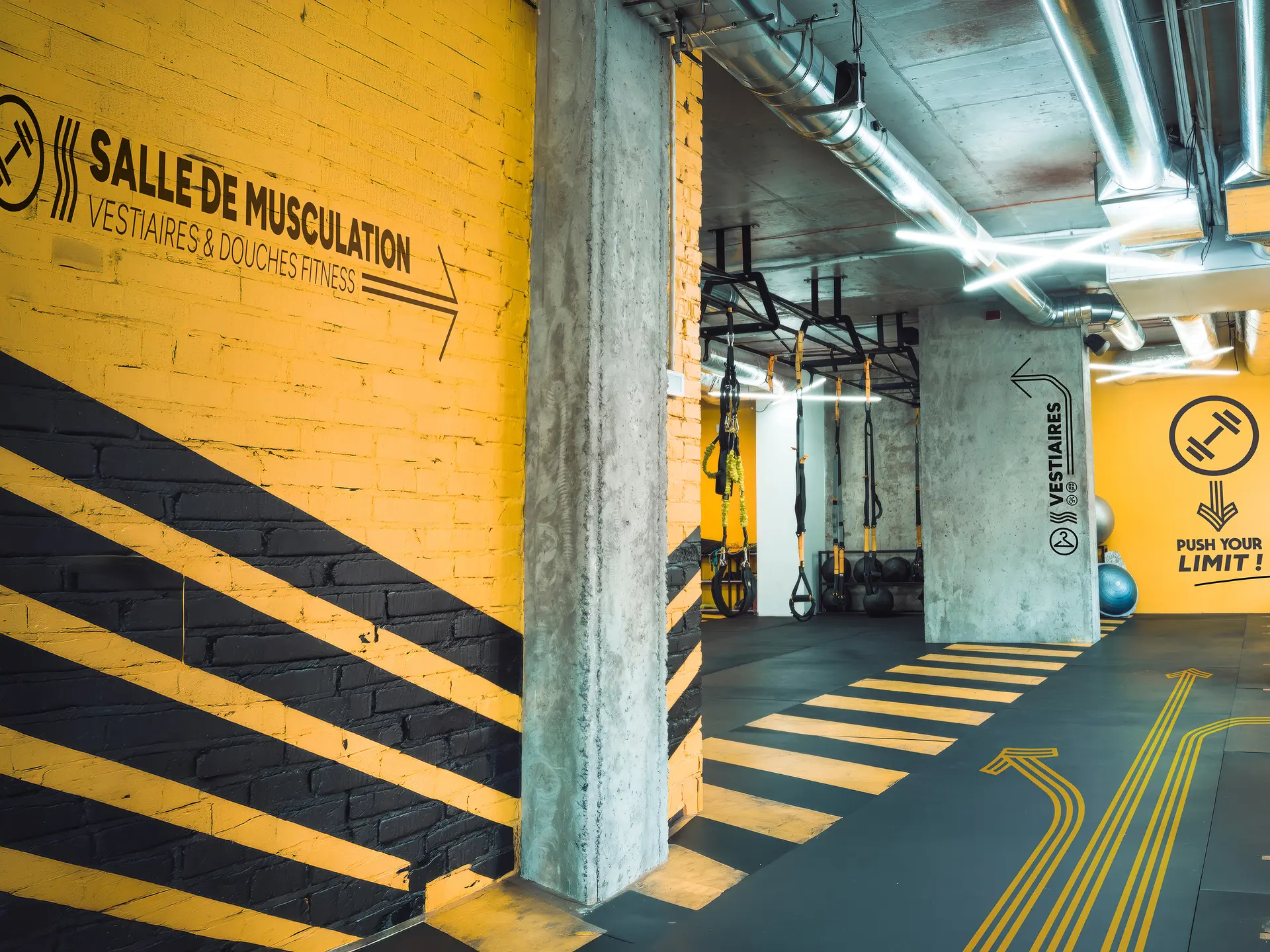 Espace Fitness (simulation) - Visuel non contractuel