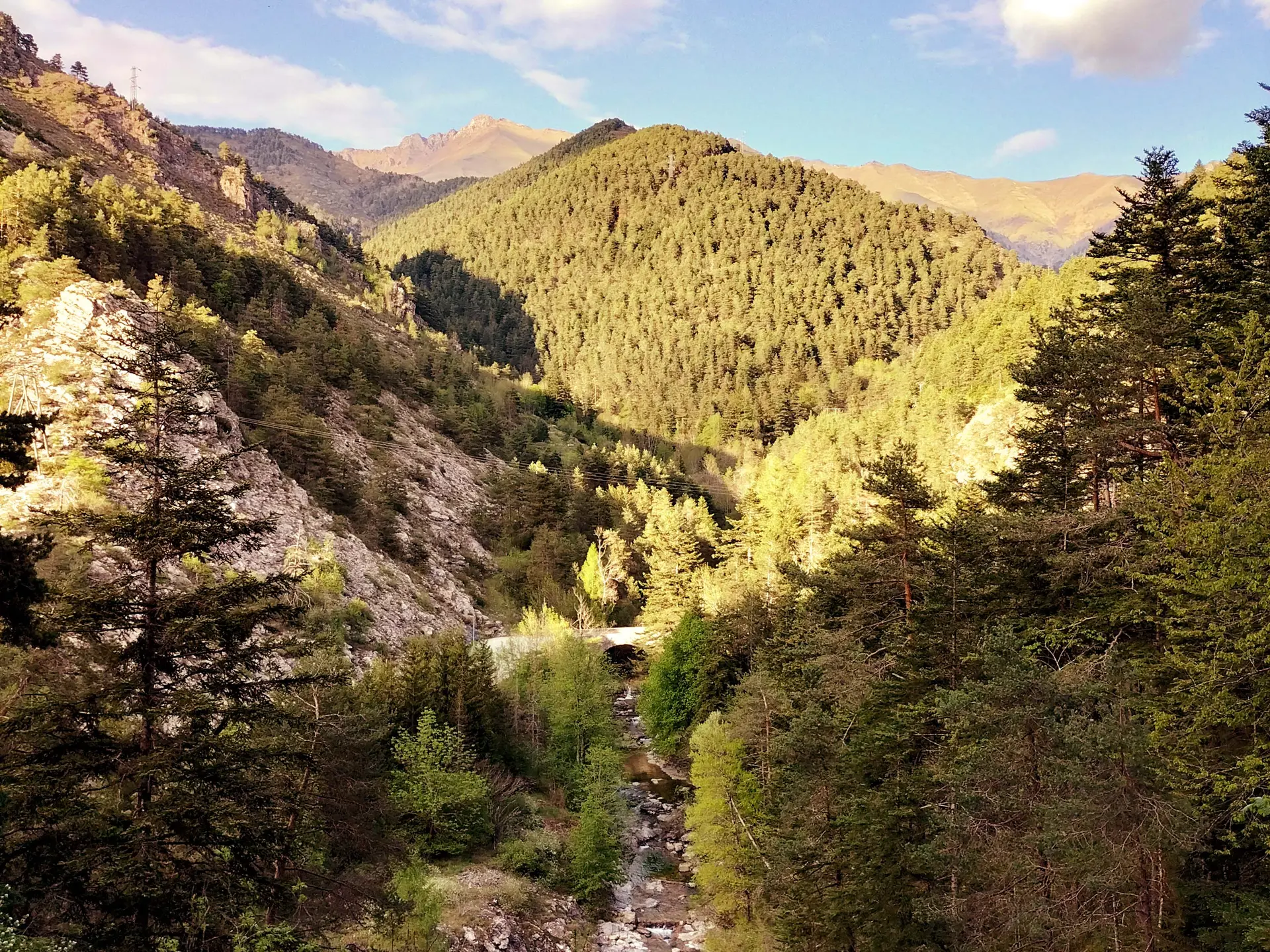 Vallon de Bens et Notre Dame des Fontaines