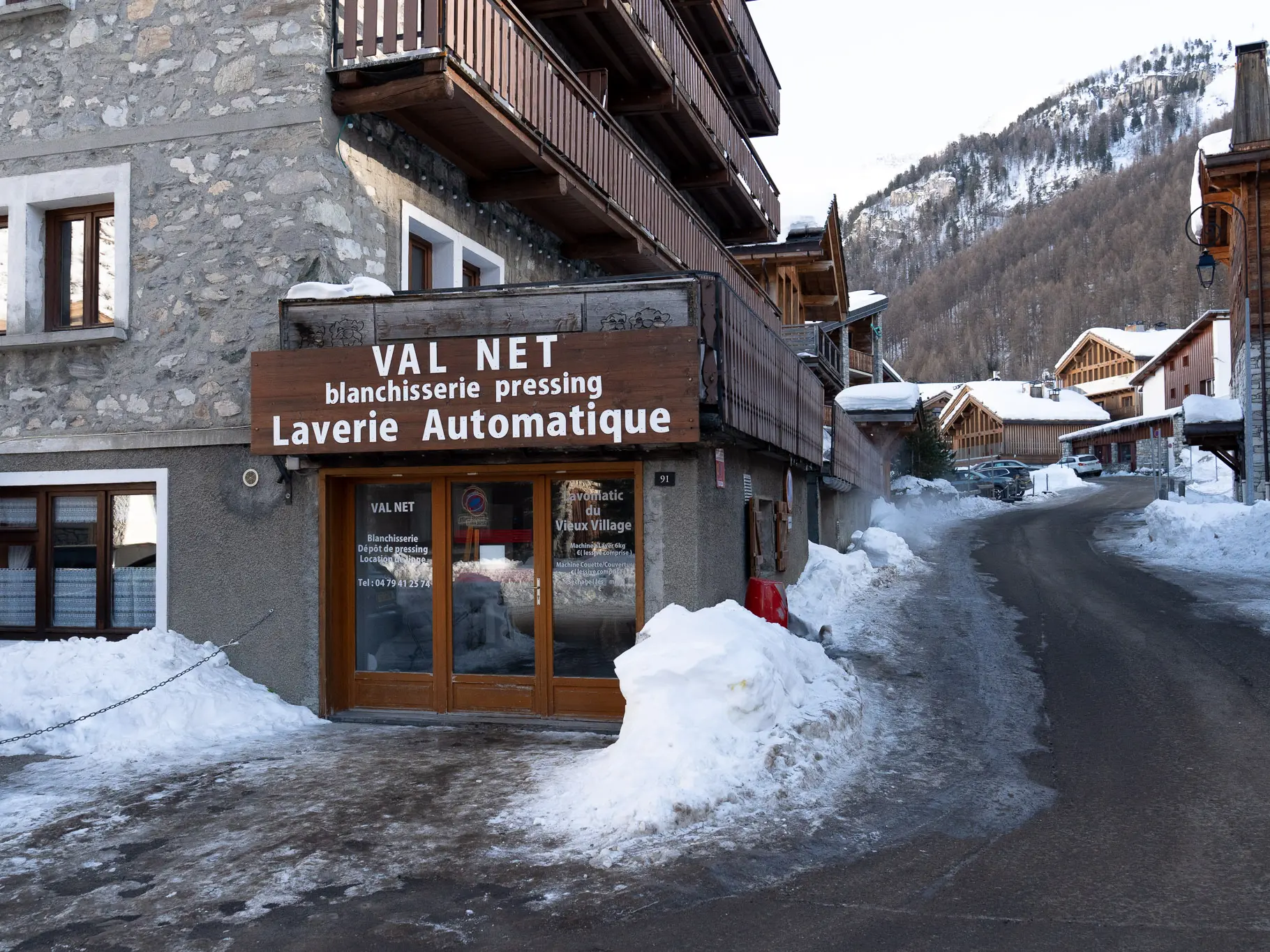 Lavomatique du vieux village_Val-d'Isère