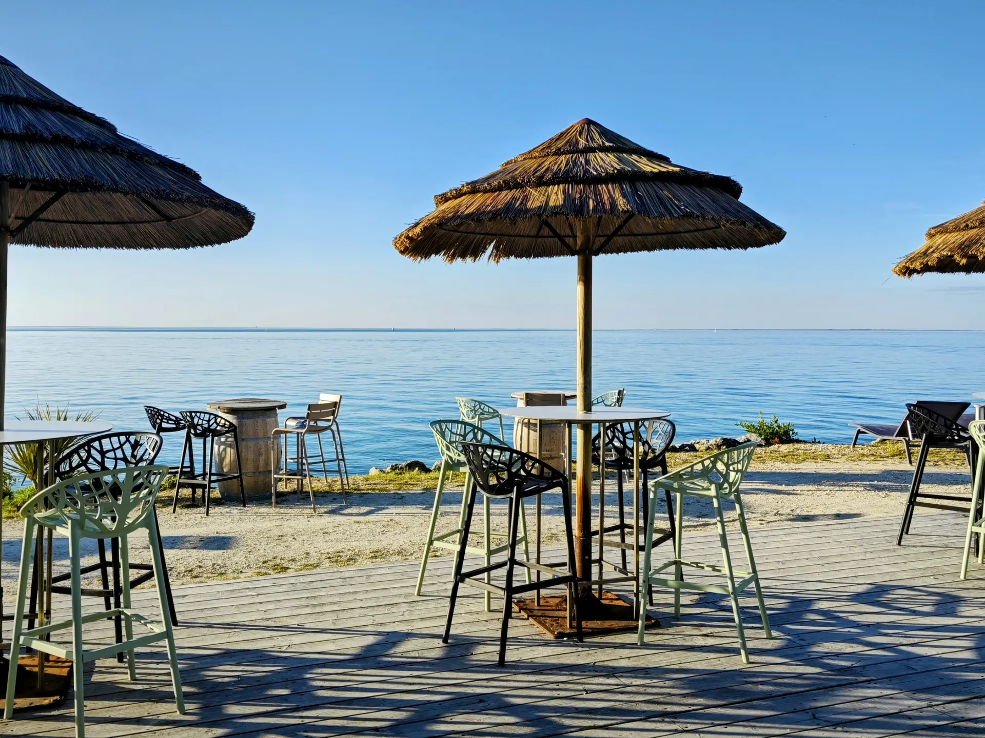 Dégustation avec vue mer