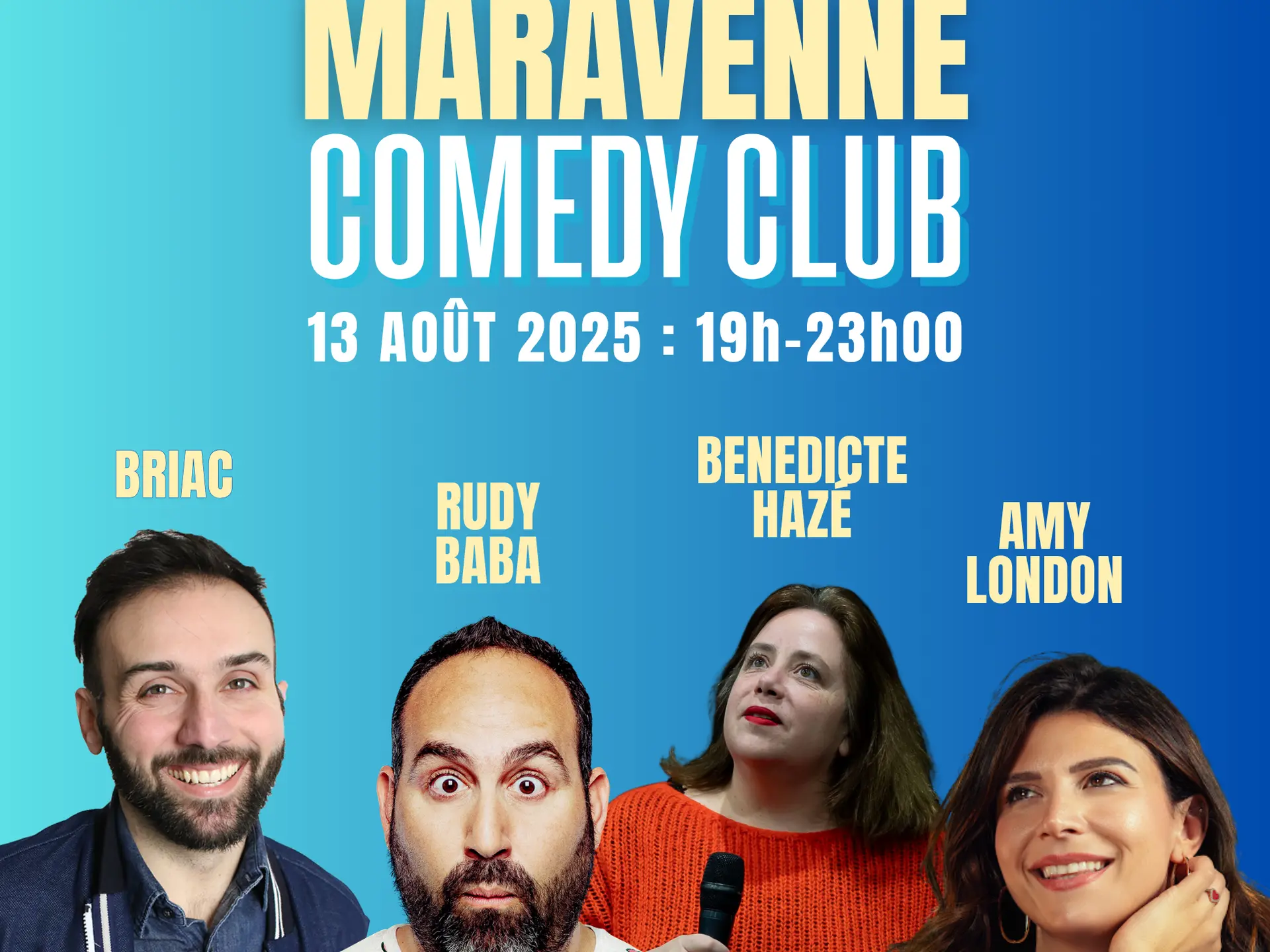 Comedy Club au Château Maravenne à La Londe
