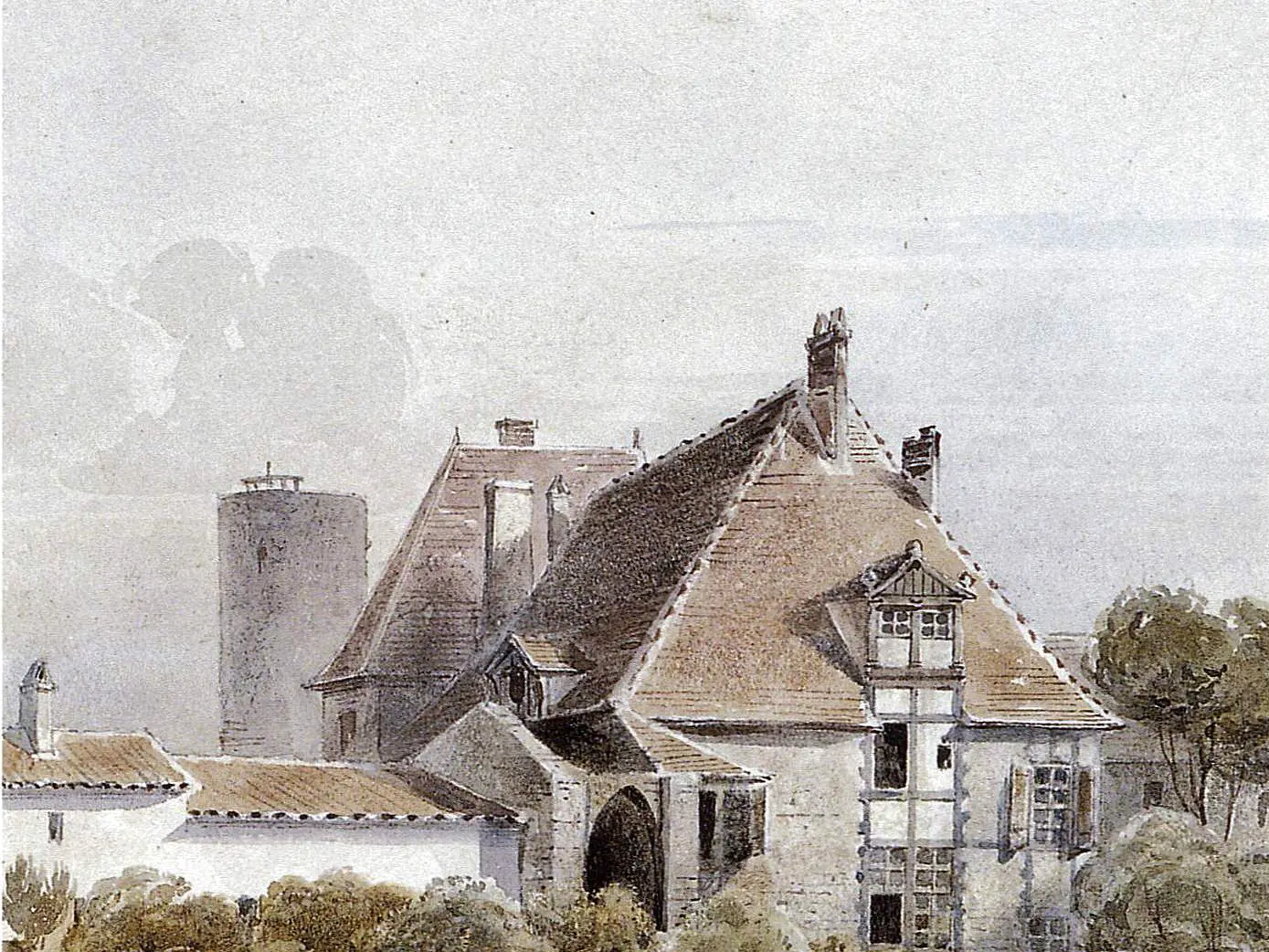 Voyage à Vichy, vers 1830 édité en 1990