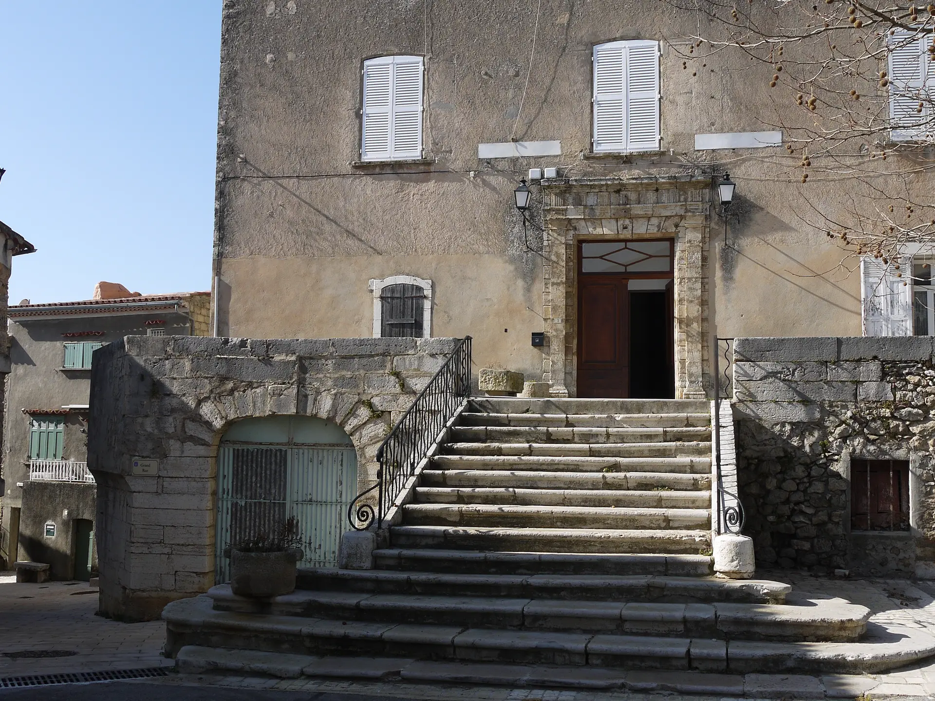 Entrée Château des De Thoron XIV-XVIIe Siècle