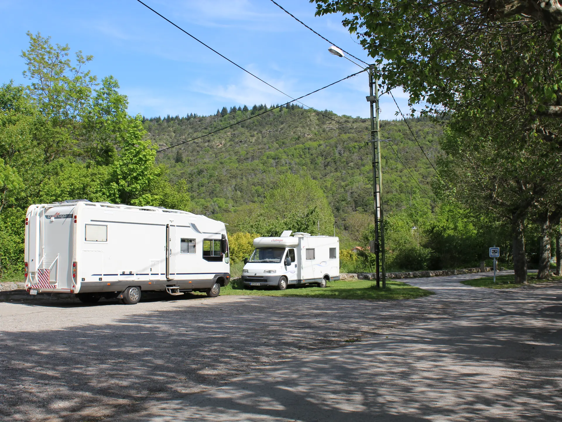 Aire d'accueil camping-car