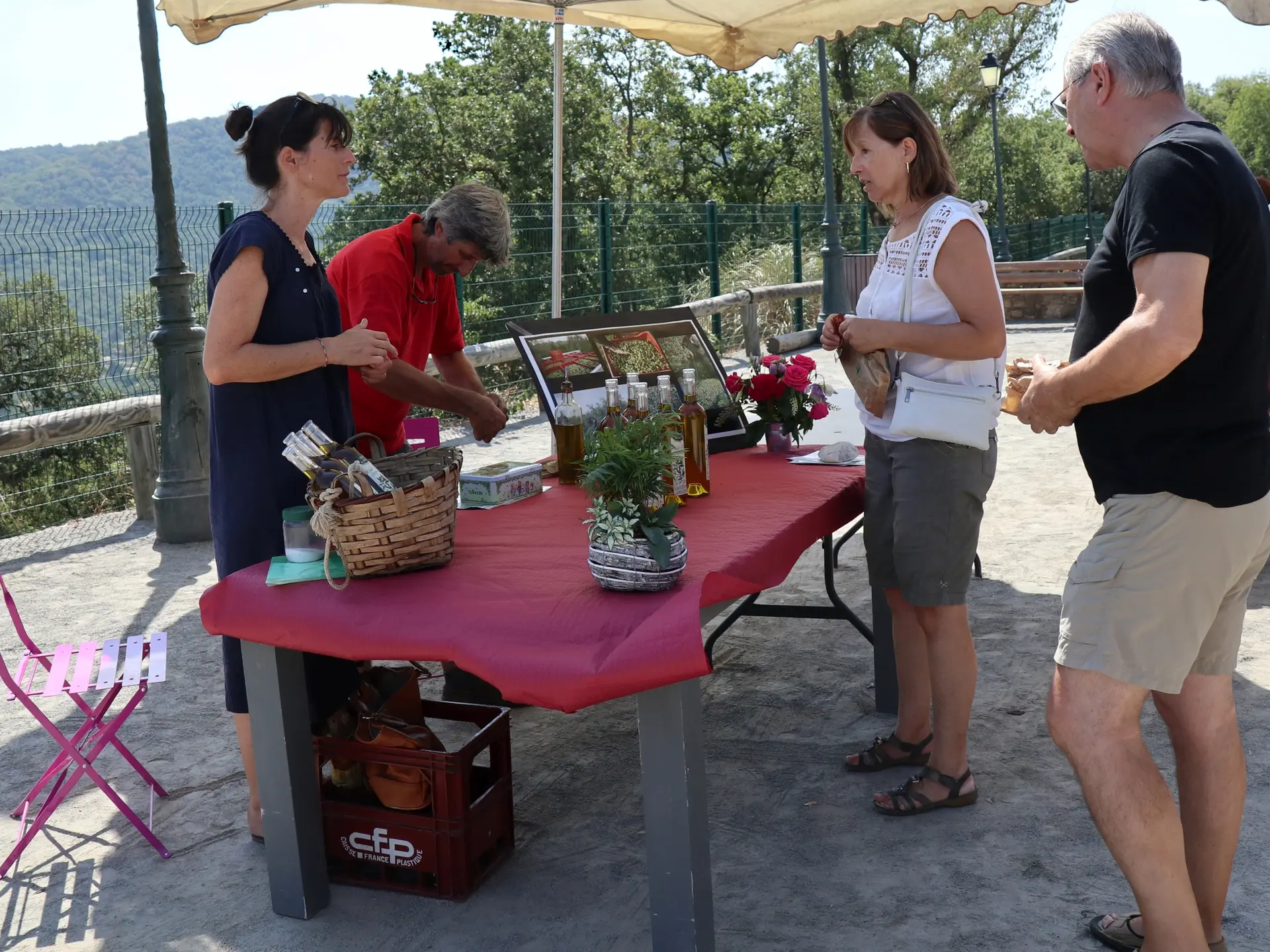 Présentation du domaine de Val de Bois lors des Lundis du Terroir 2017