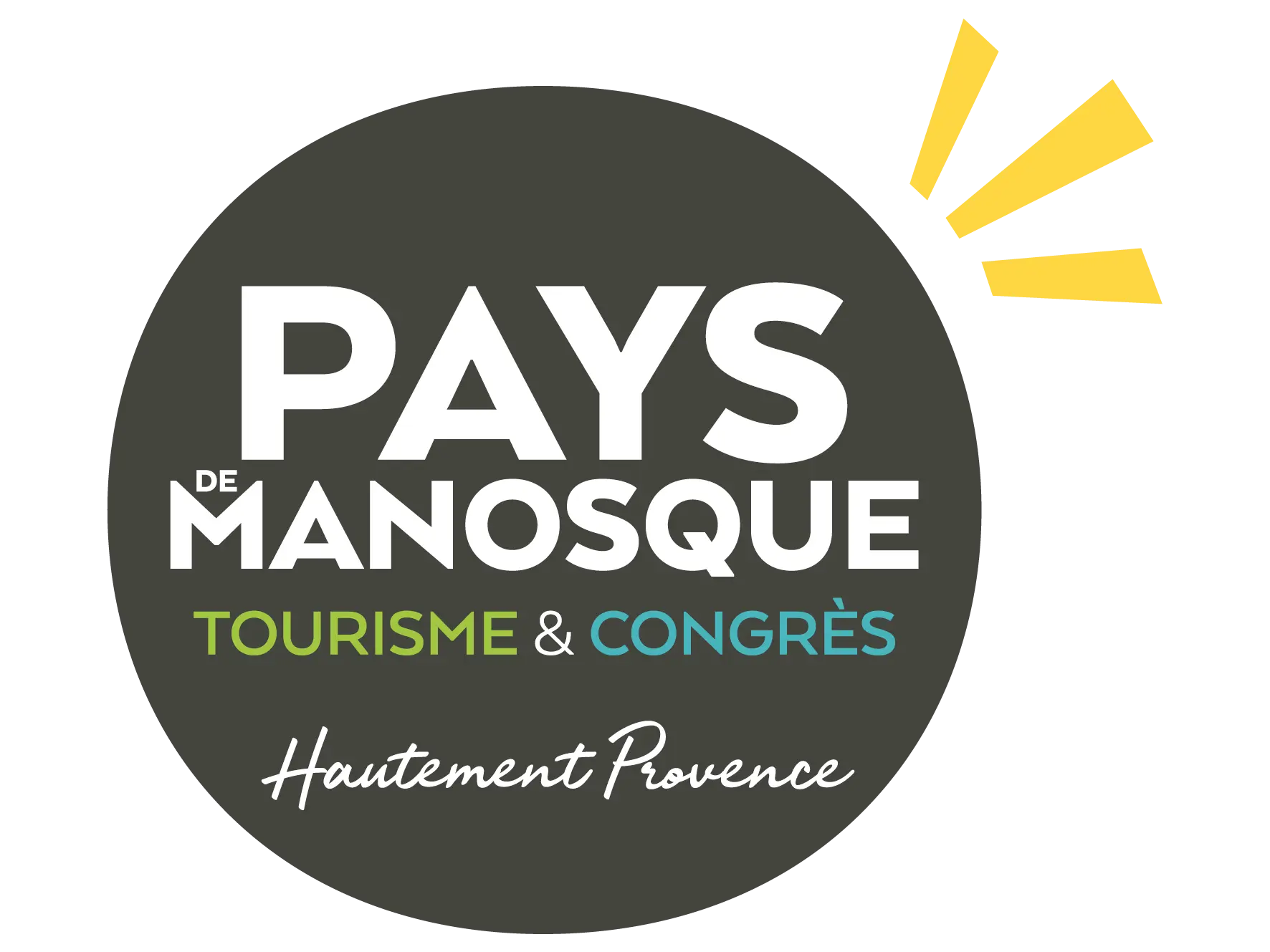 LOGOTYPE Pays de Manosque Quadri