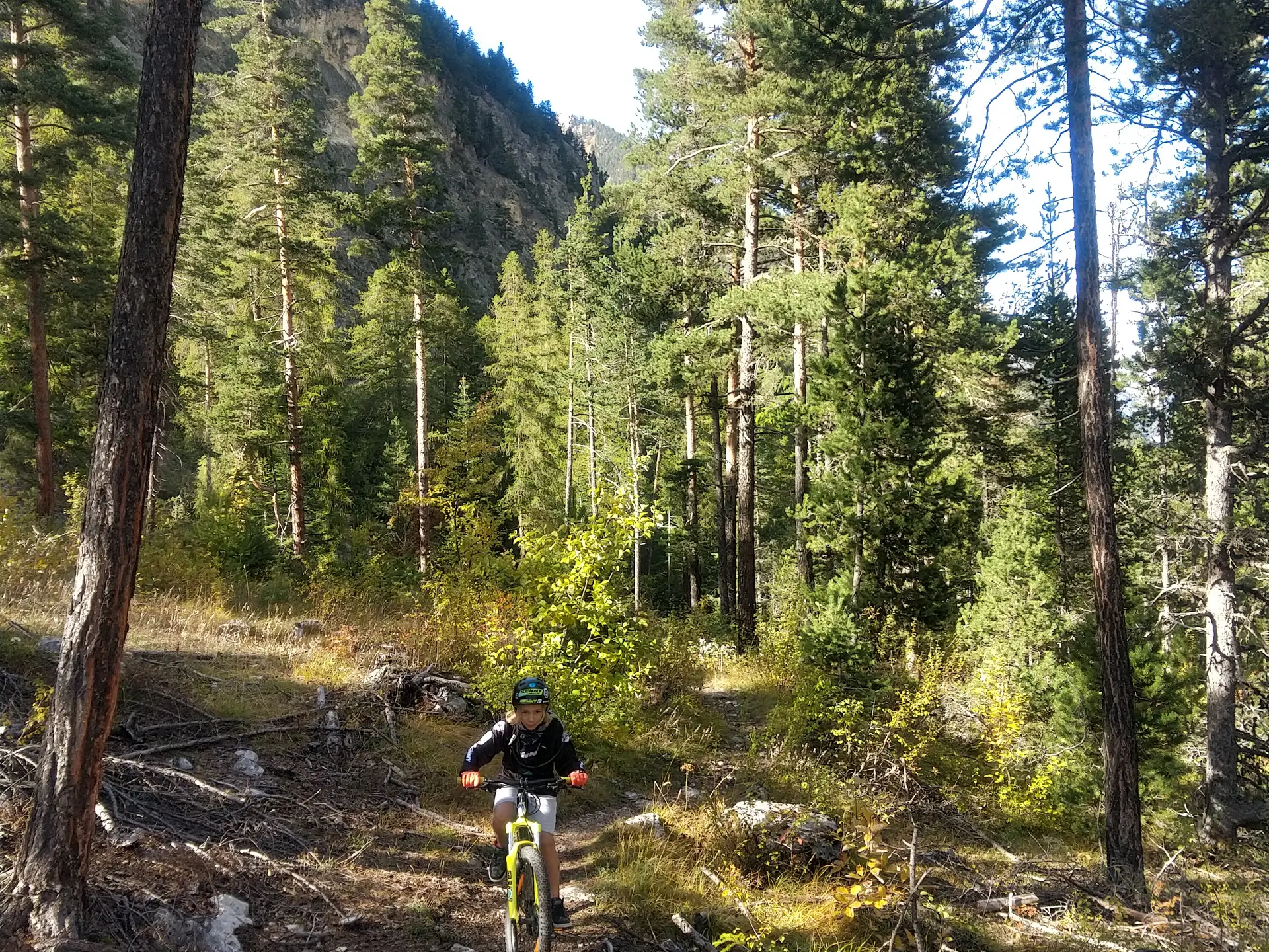 Descente ludique en Clarée