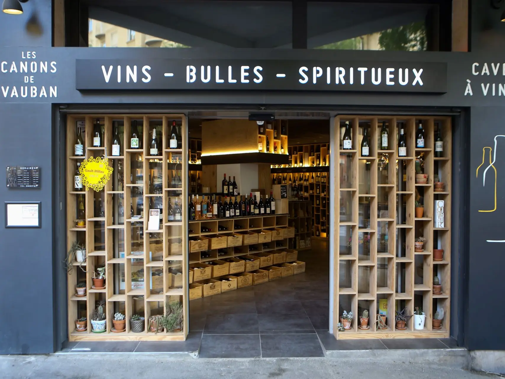 devanture du commerce