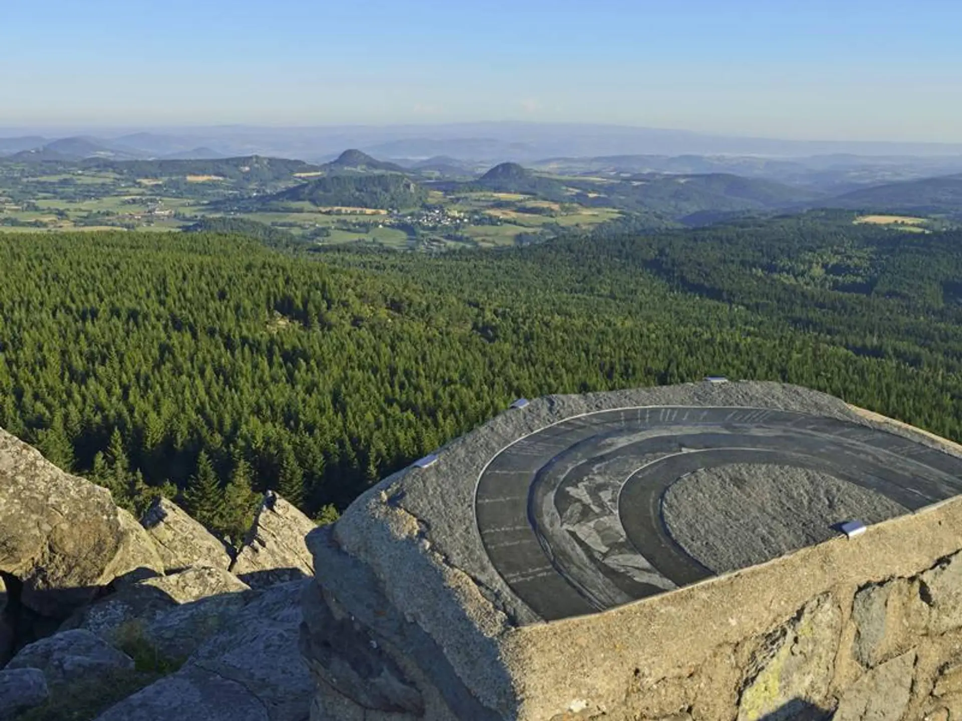 Panorama au sommet du Pic du Lizieux