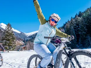 Découvrez Megève à VTT électrique