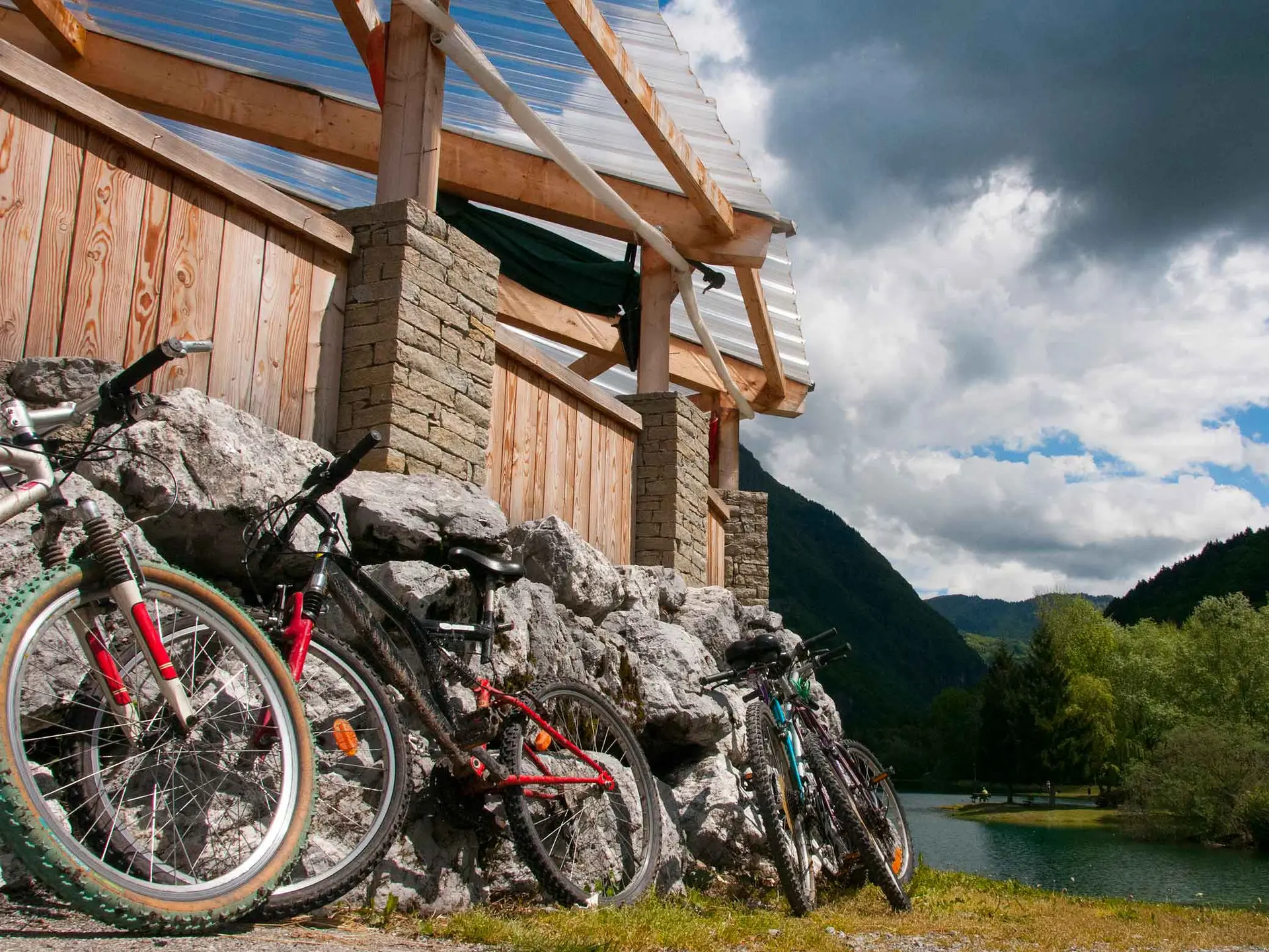 Itinéraire vtt plan eau de Marlens