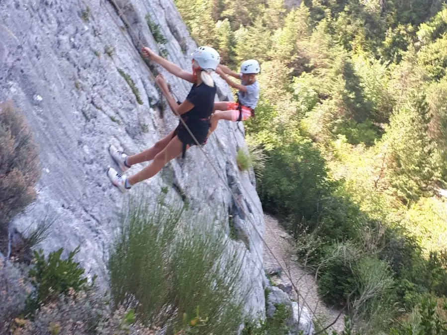 Escalade avec Guides Esprit Montagne