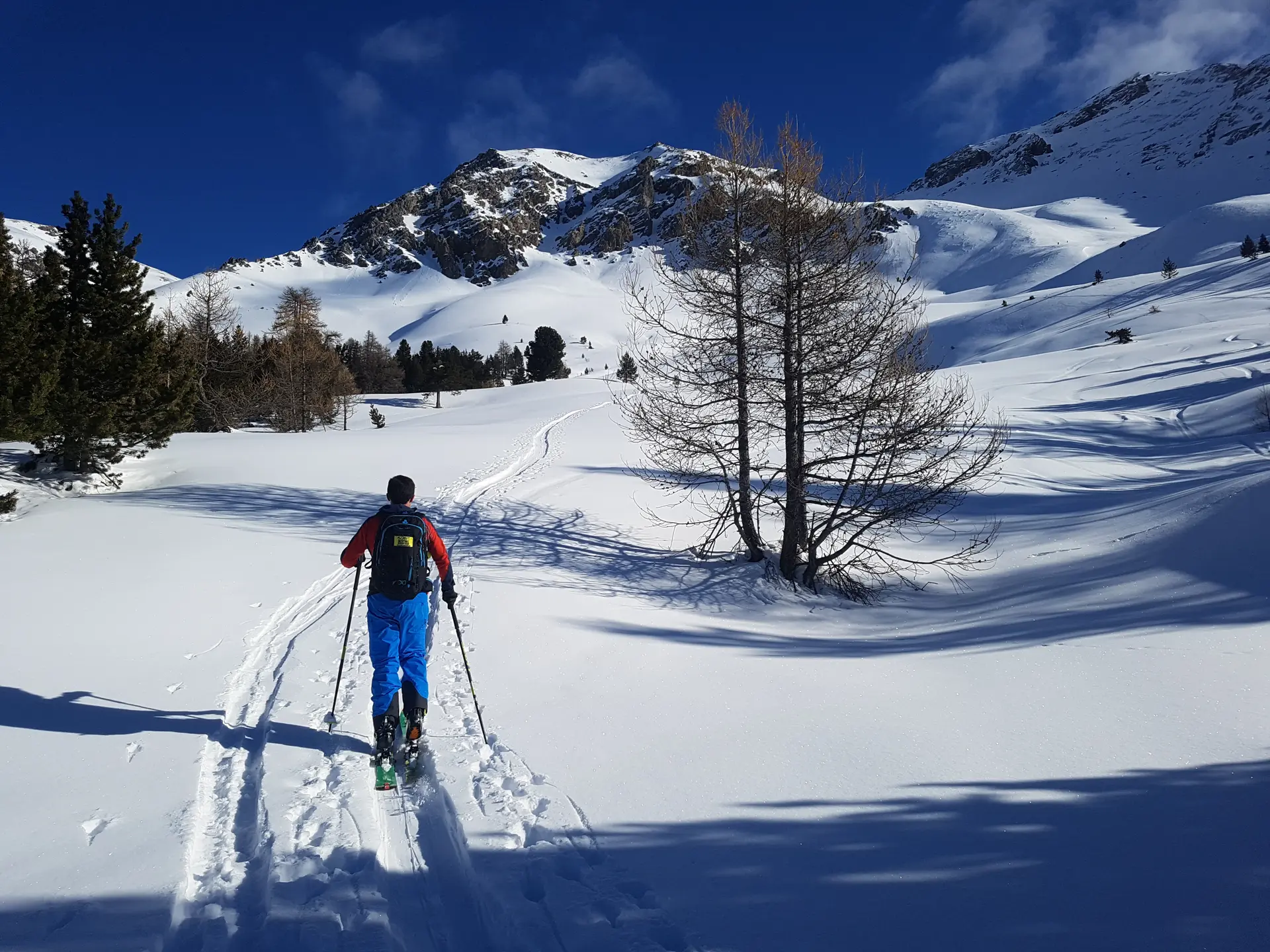 Ski de rando à Cervières