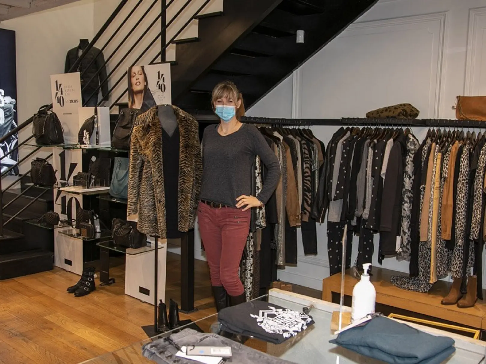 Intérieur de la boutique Ikks