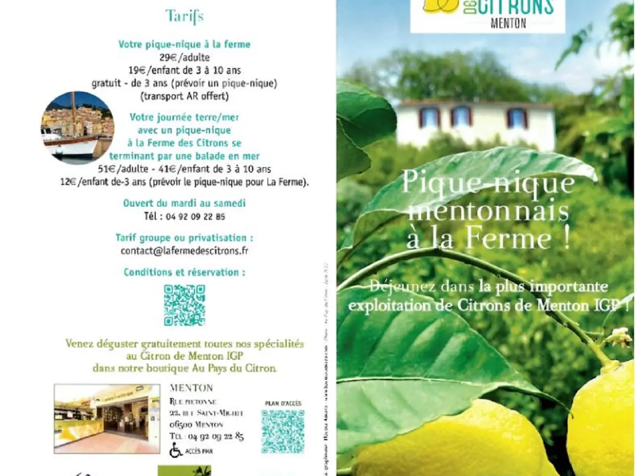 Flyer avec tarifs