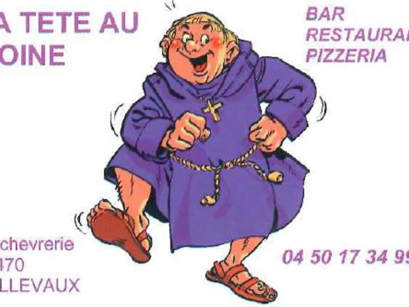LA TETE AU MOINE