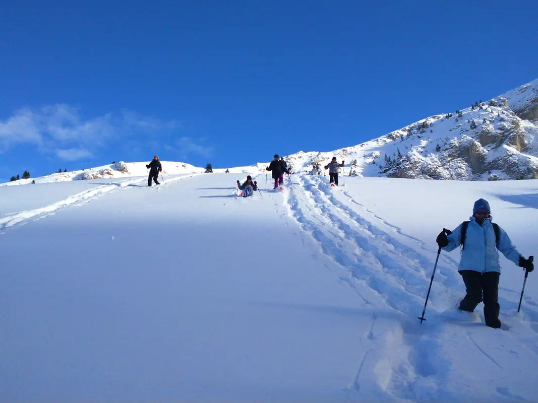 Sorties en raquettes à neige avec Eric Fossard