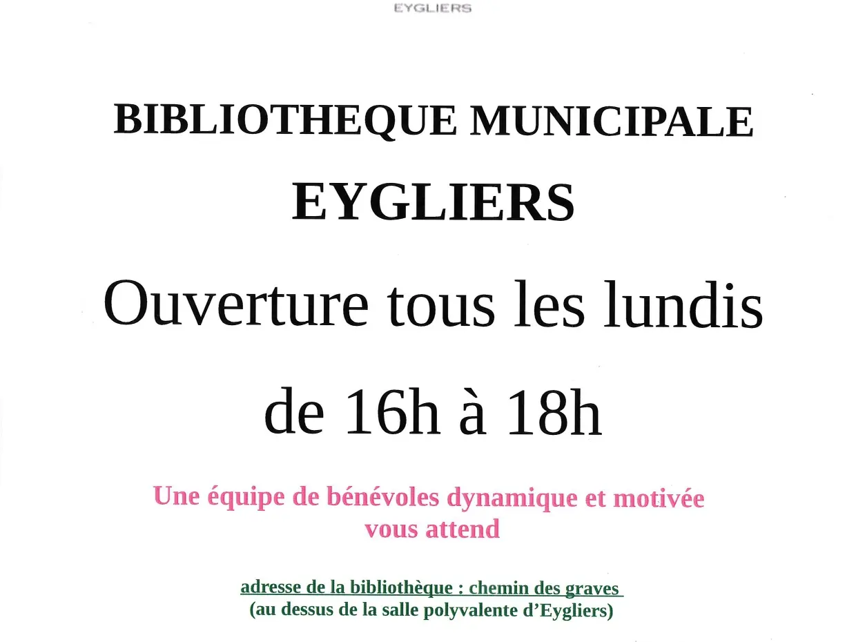 Biblio Eygliers