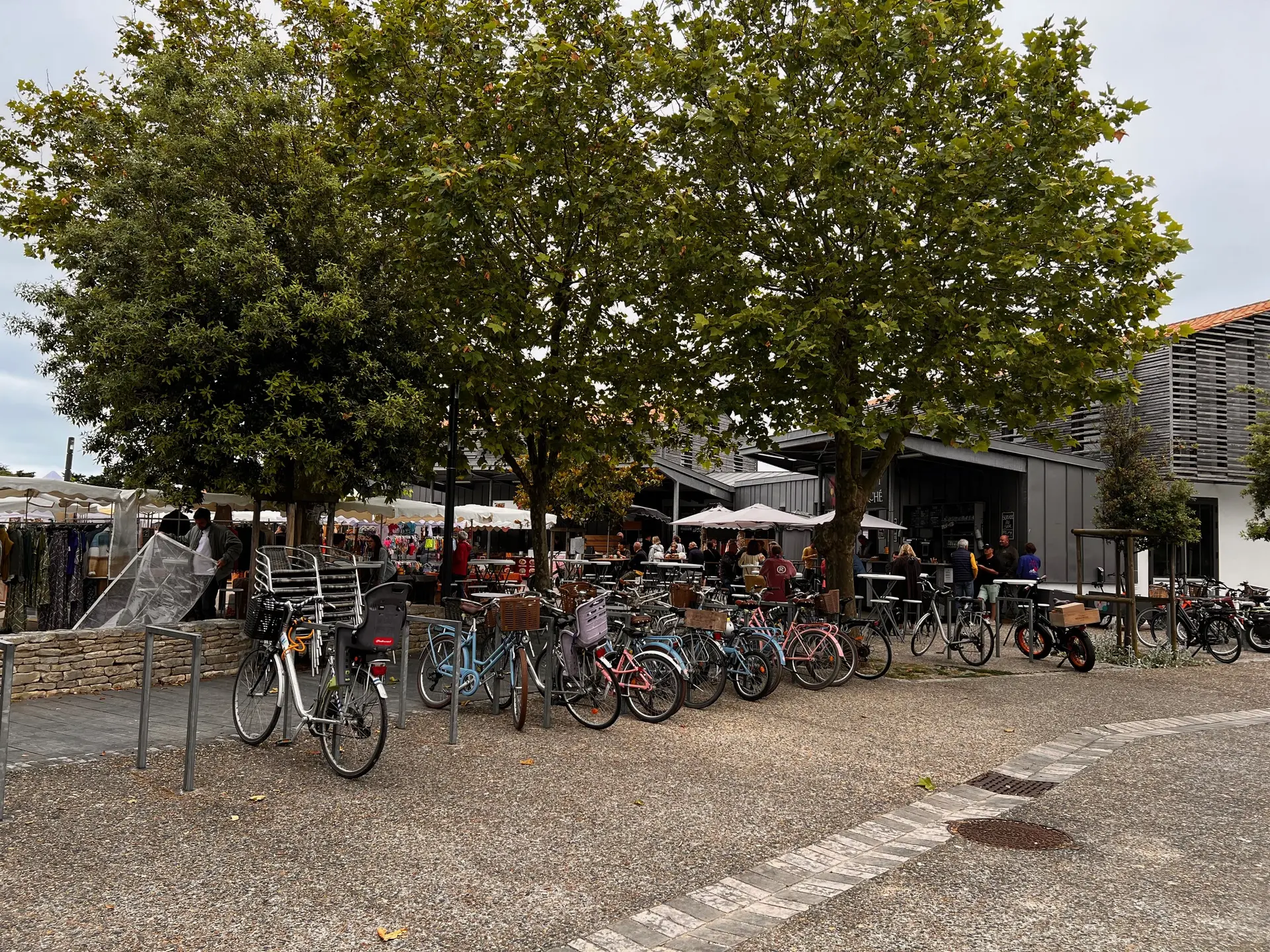 Parking à vélos - Marché du Mail
