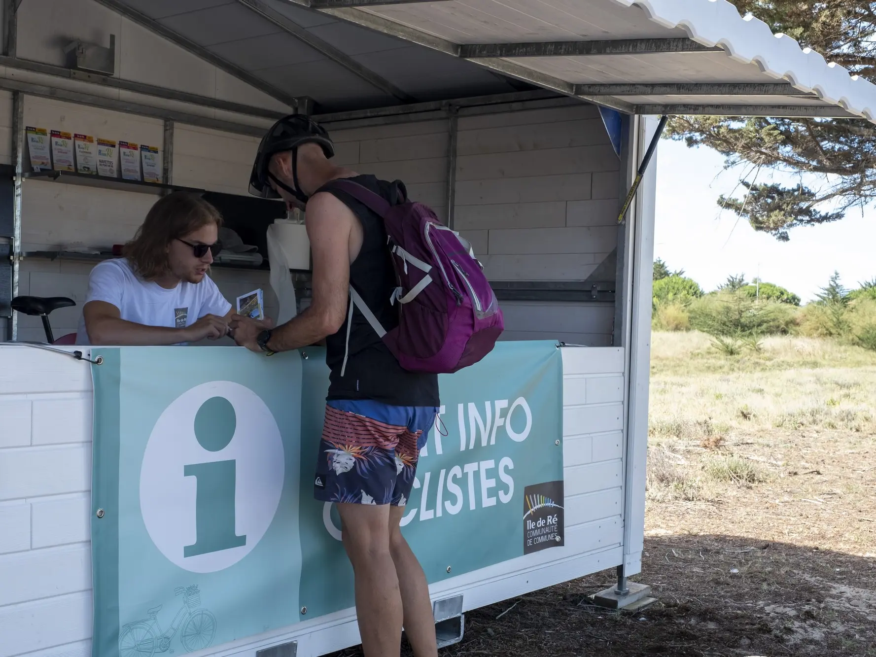 Point informations cyclistes - Sablanceaux
