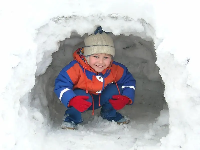 Construction igloo Ancelle