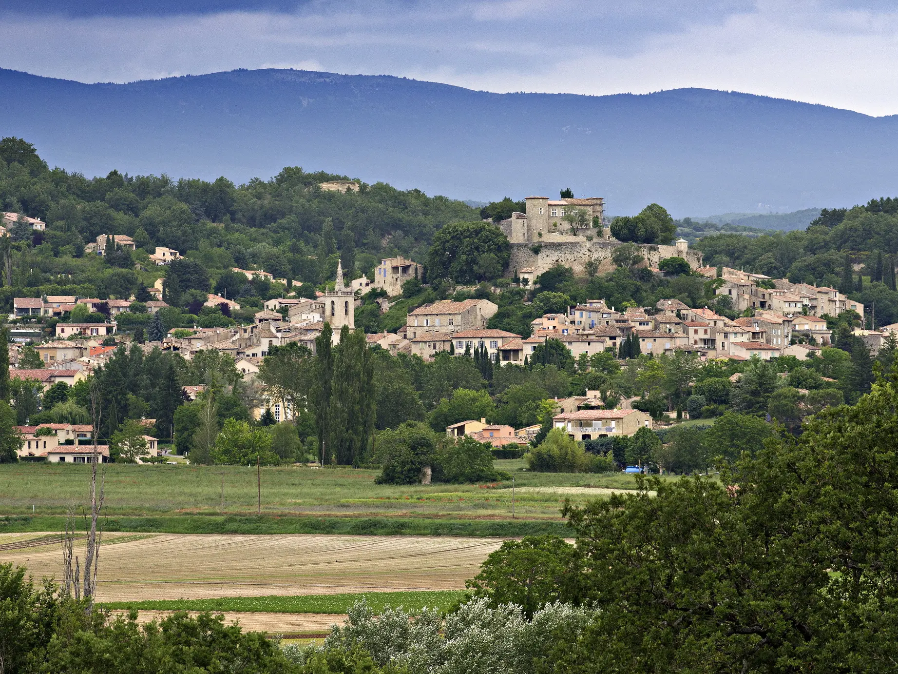 Vue sur le village