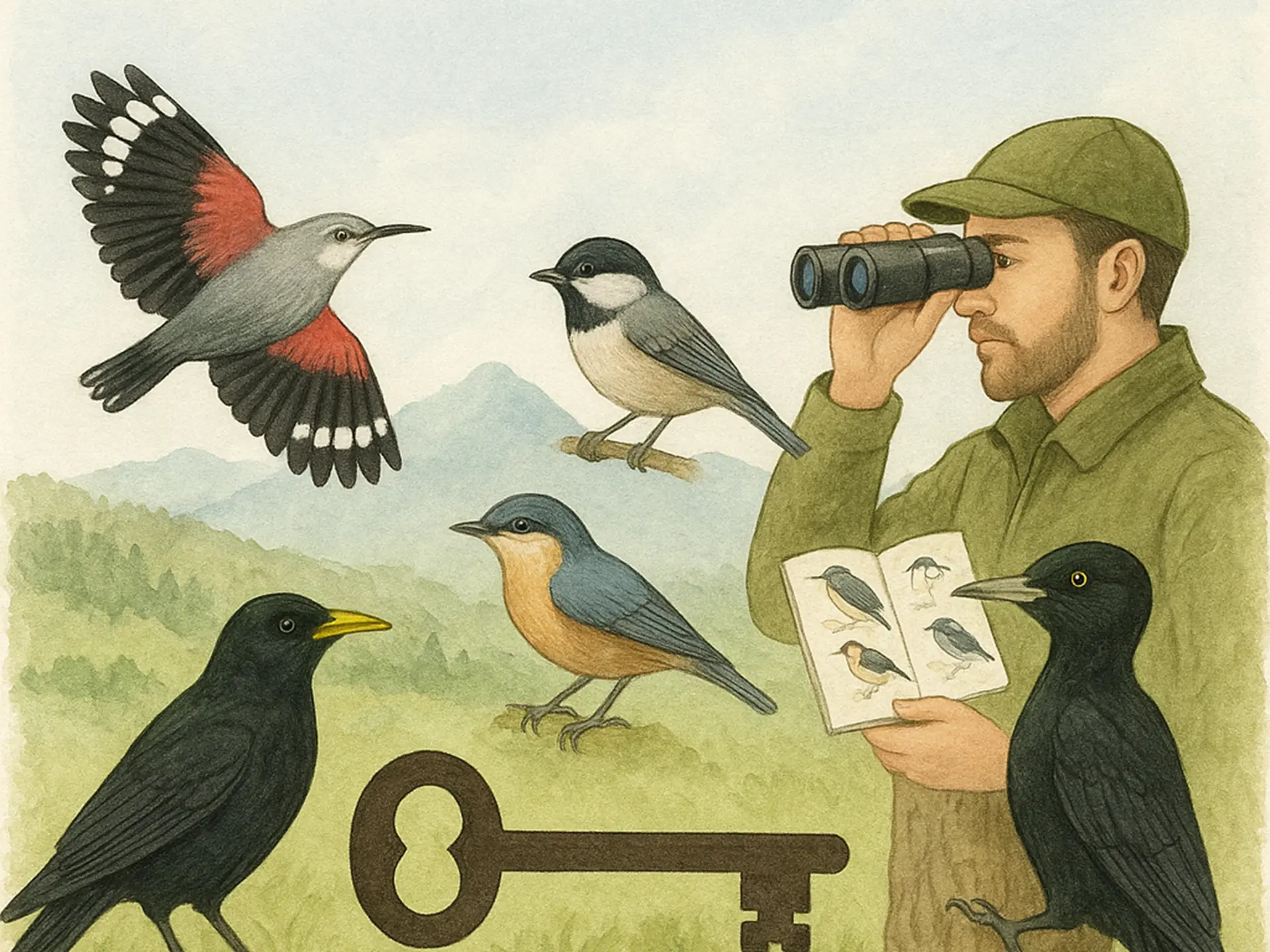 Atelier ornithologique : Reconnaissance des oiseaux du massif des Bauges_Aillon-le-Jeune