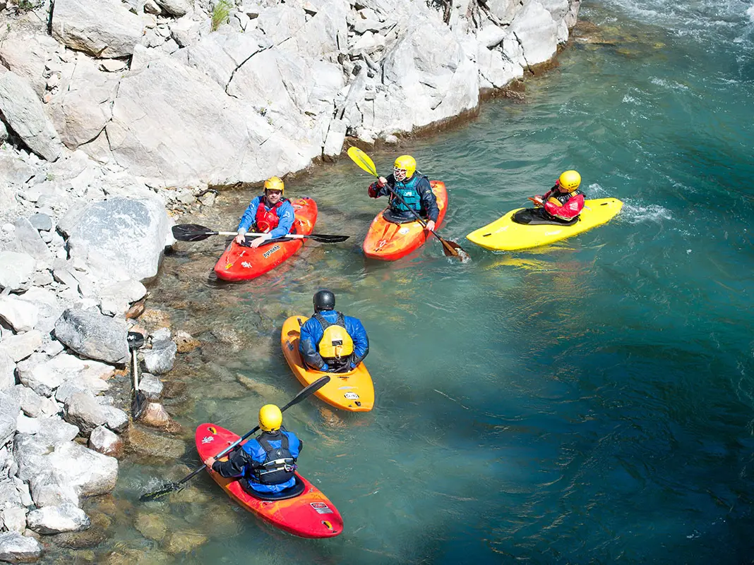Kayak sur le Guil
