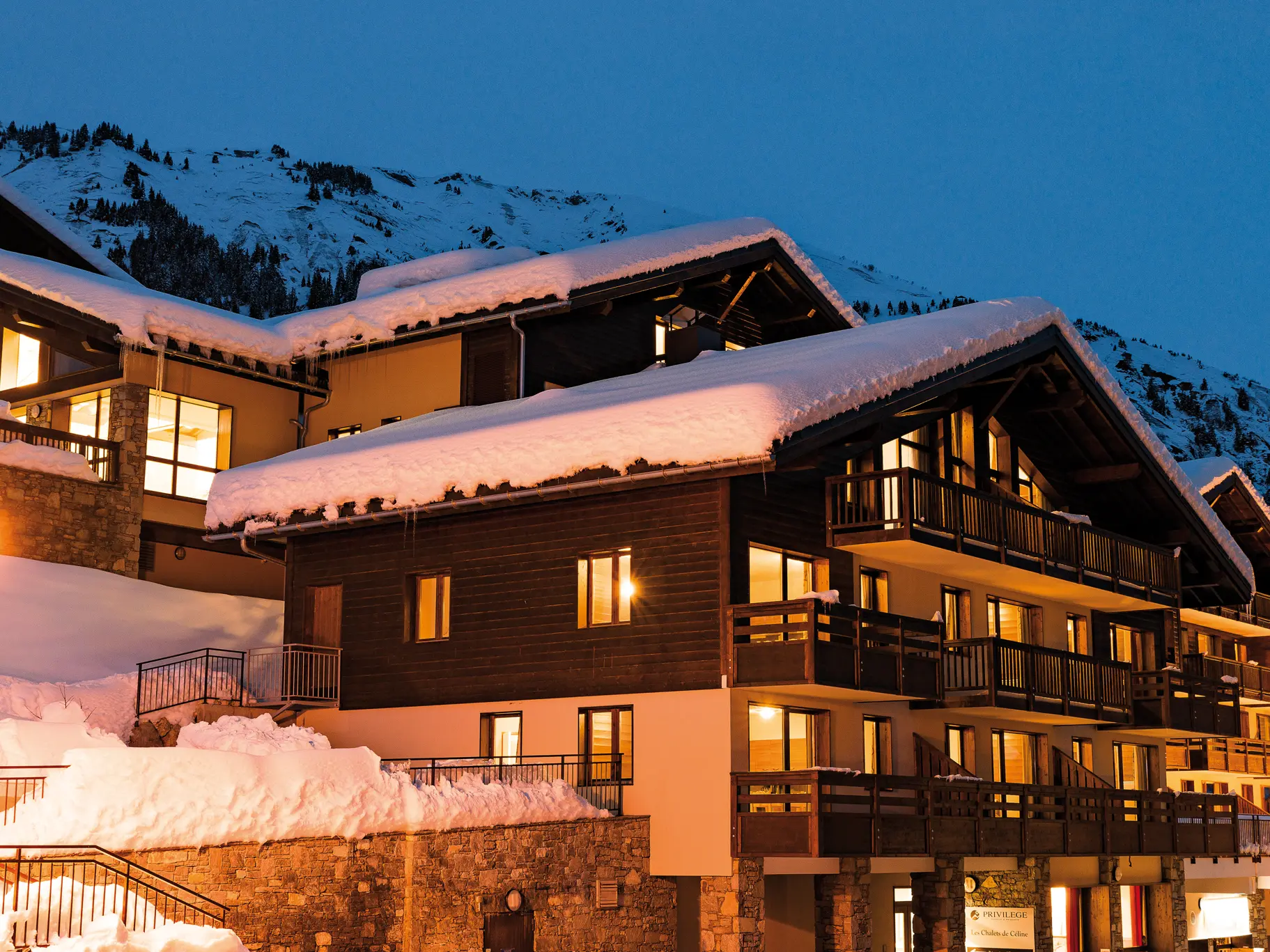 Résidence *** Les Chalets du Mont-Blanc à Hauteluce