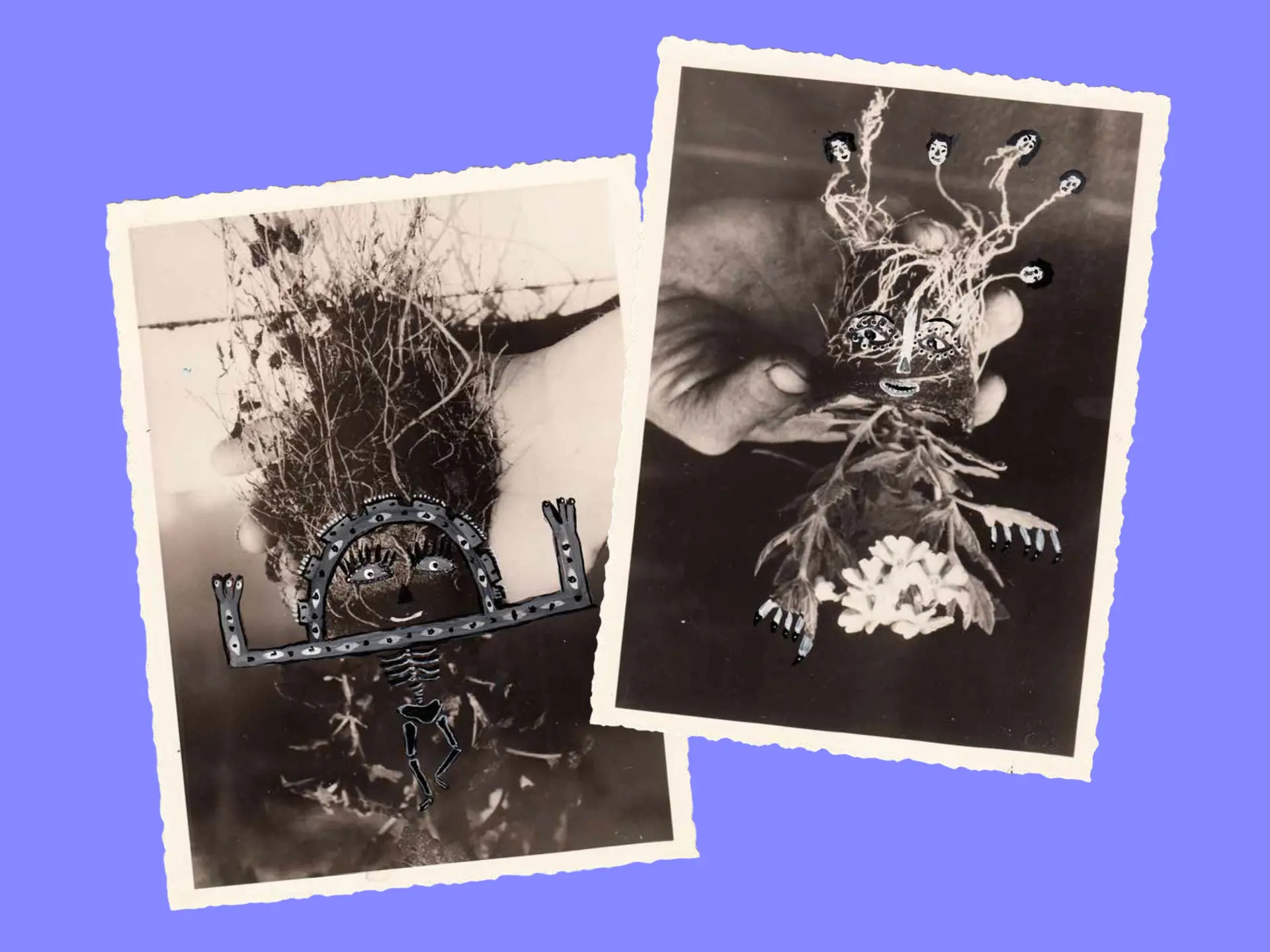 Karine Rougier, Sans titre, de la série Touching of nature, 2017