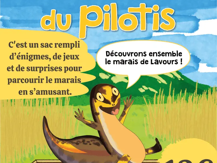 L'Amusette : jeu et parcours à énigmes de découverte du Marais de Lavours