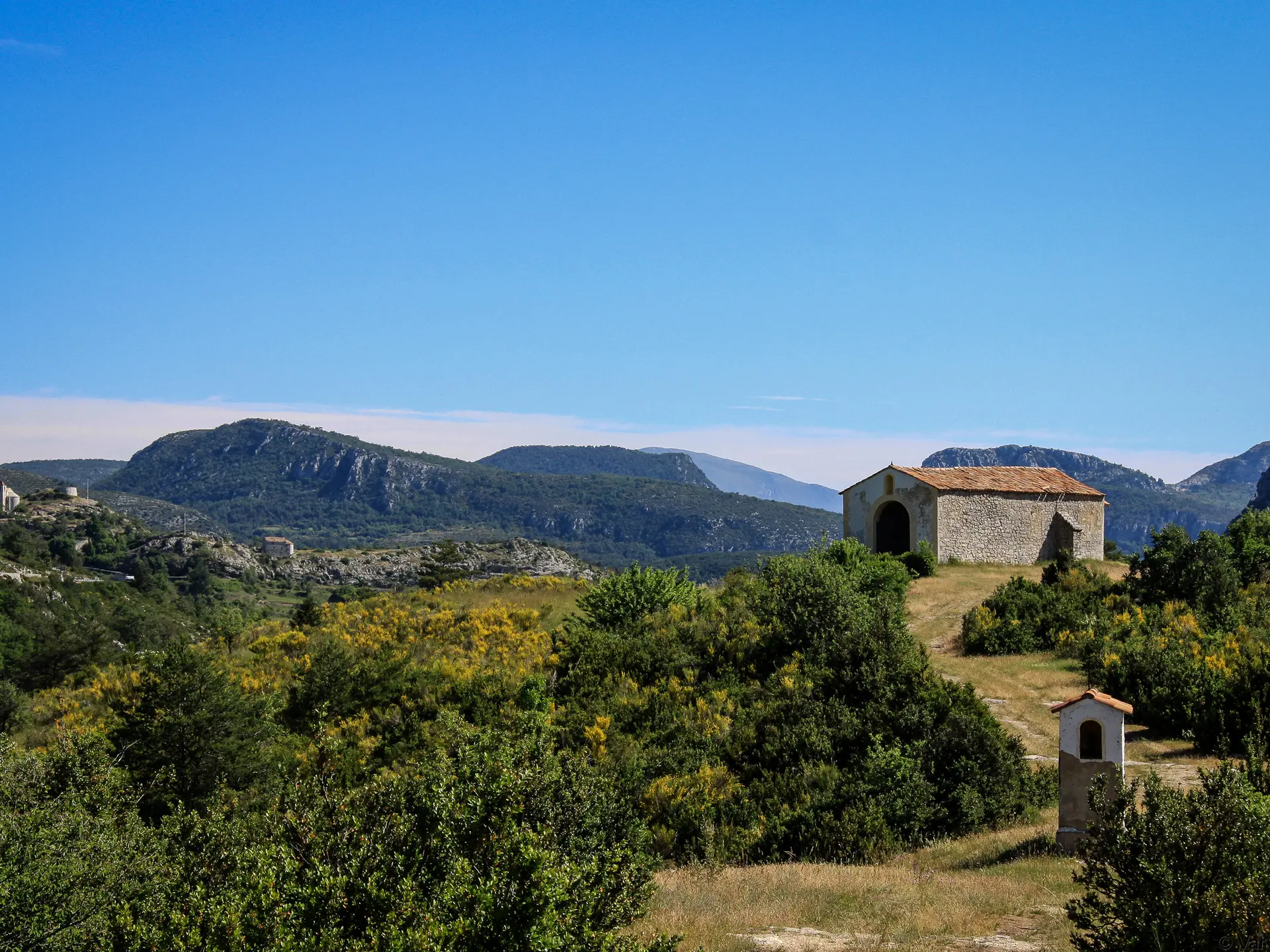 Vue sur la chapelle