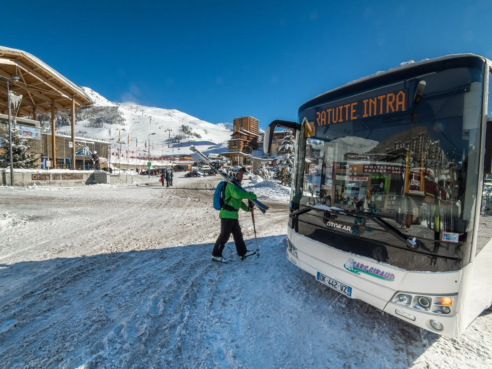 Navette gratuite intra-station