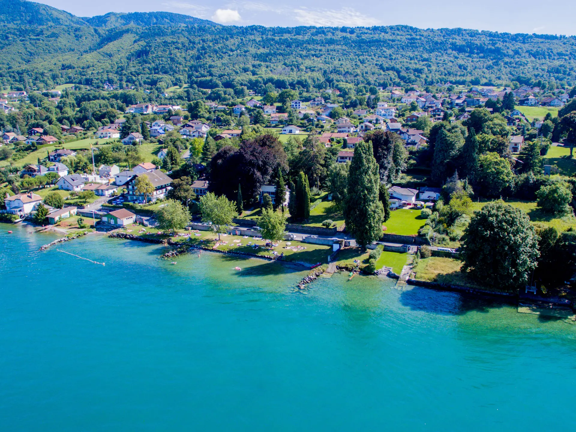 vue aérienne Tourronde