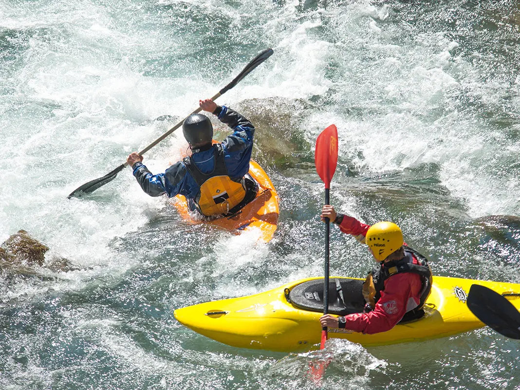 Kayak sur le Guil