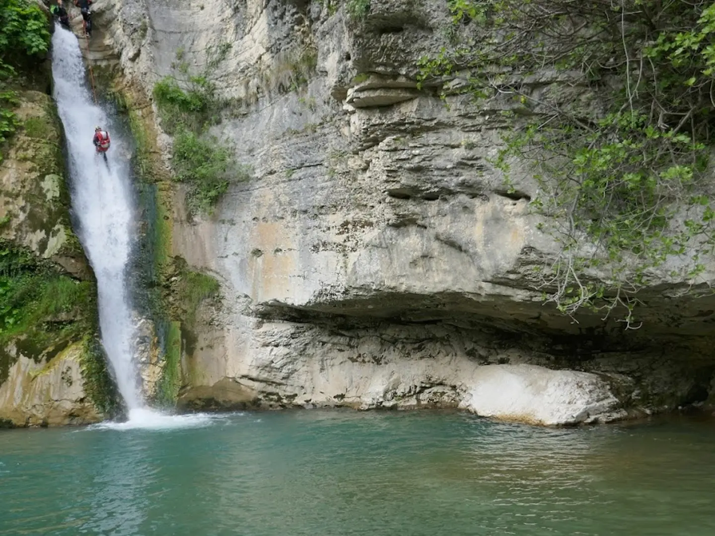 Cascade sortie loisir Canyons Expérience