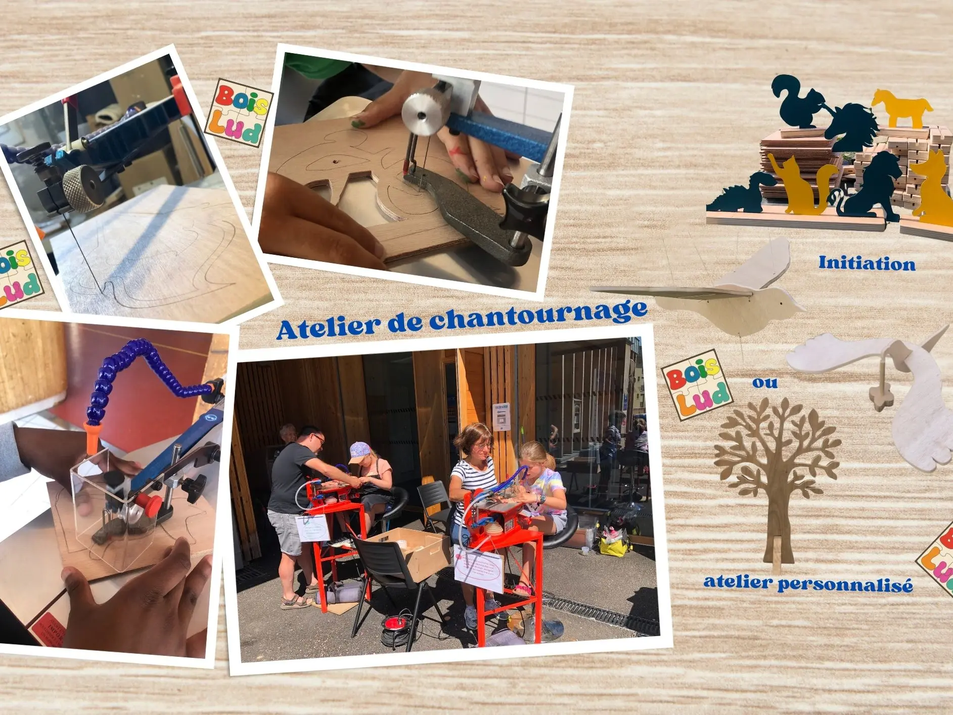 Initiation au chantournage - Boislud