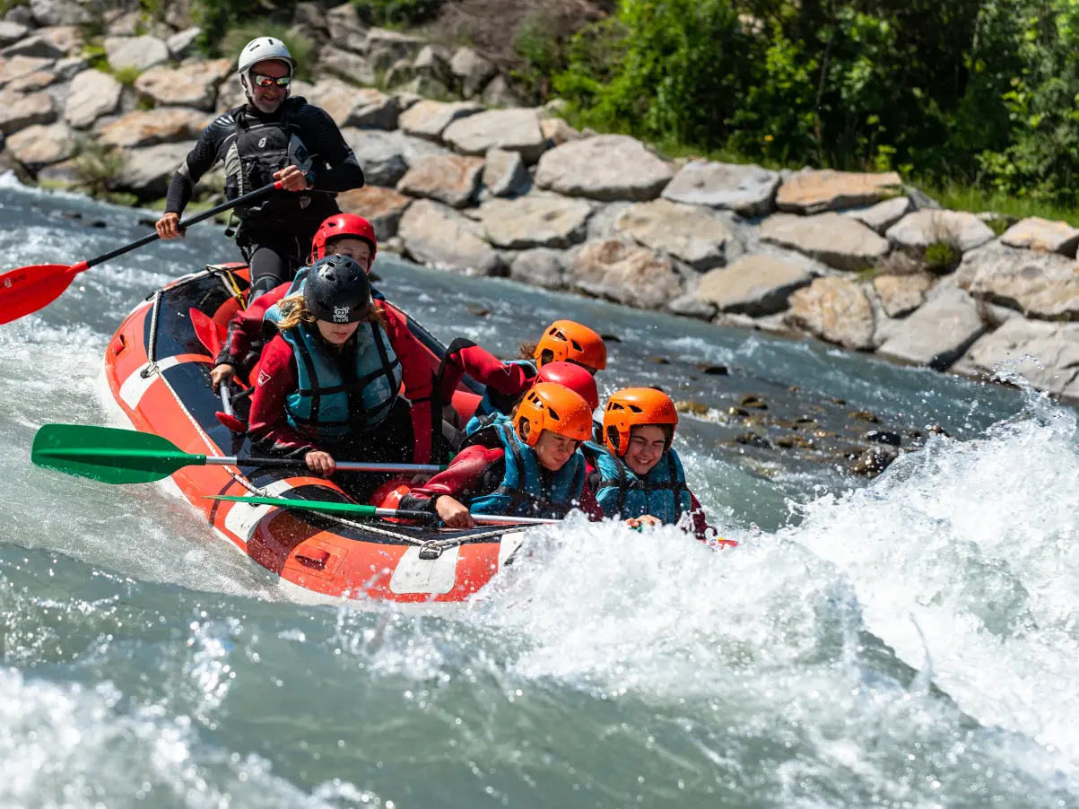 Rafting avec Actions