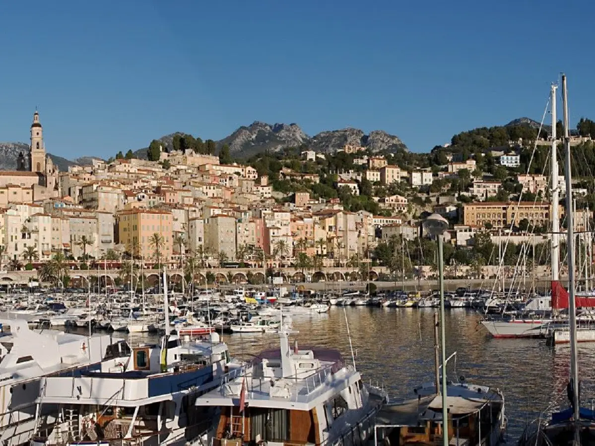 Vue panoramique Menton