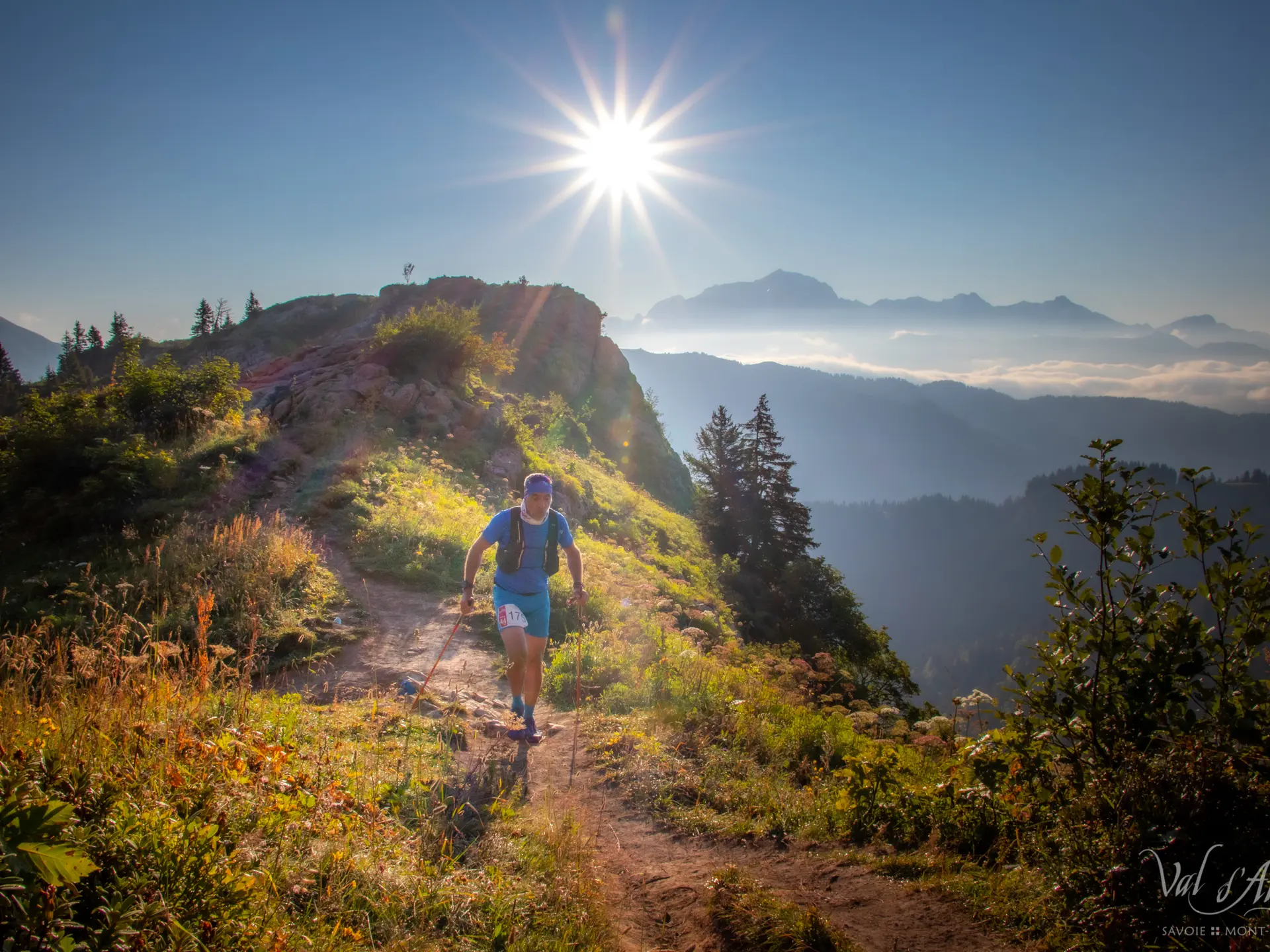 Parcours trail les Deux Sommets