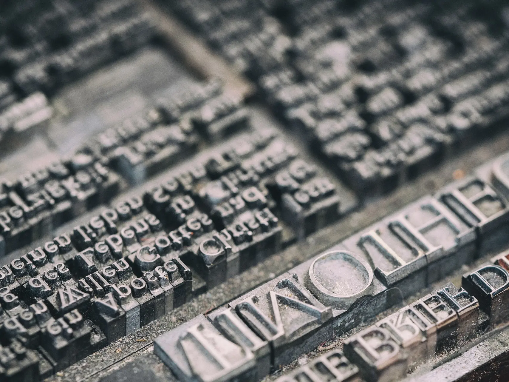 lettres permettant d'imprimer des textes